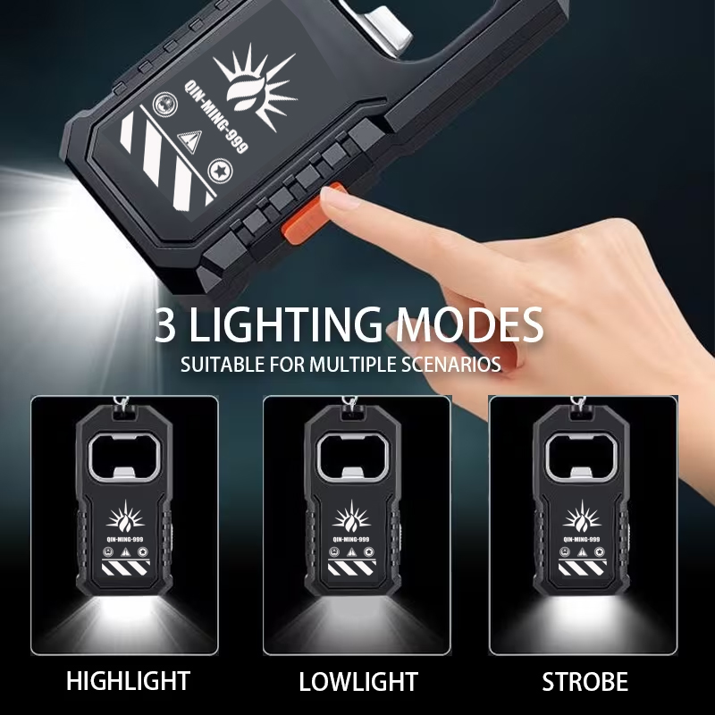 2Pcs Portable LED COB Keychain – Outdoor Lighting Guide Bewertung und Preis