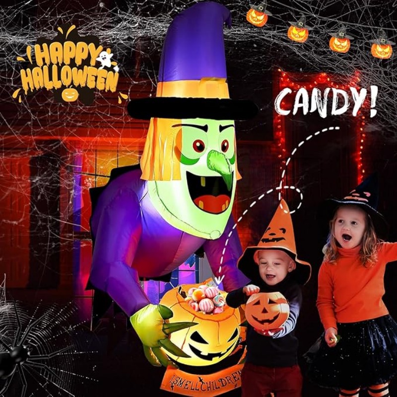 4.5FT/1.35M Halloween Decor In – Outdoor Lighting Halloween Bewertung und Preis