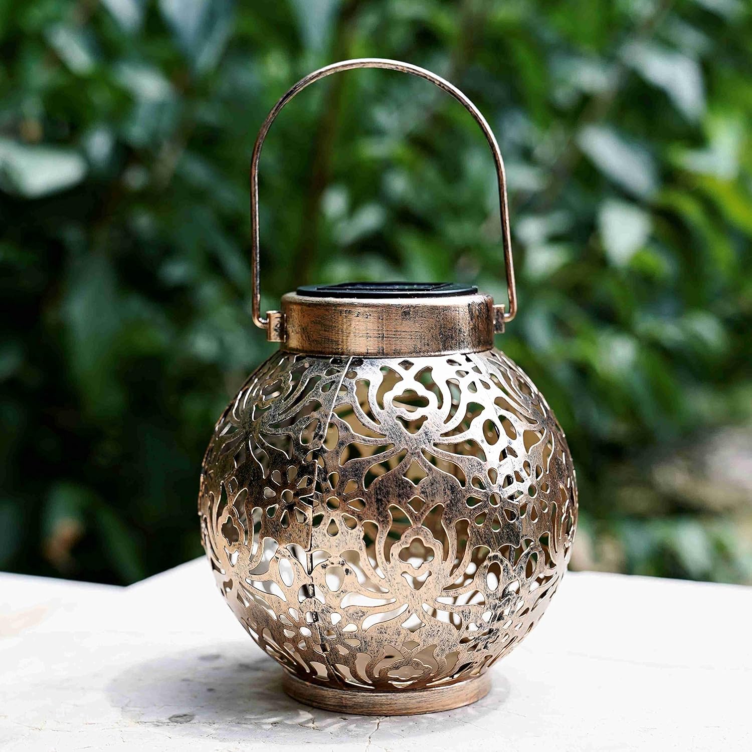 1-6PCS Moroccan Solar Lanterns – Outdoor Lighting Under Pergola Bewertung und Preis
