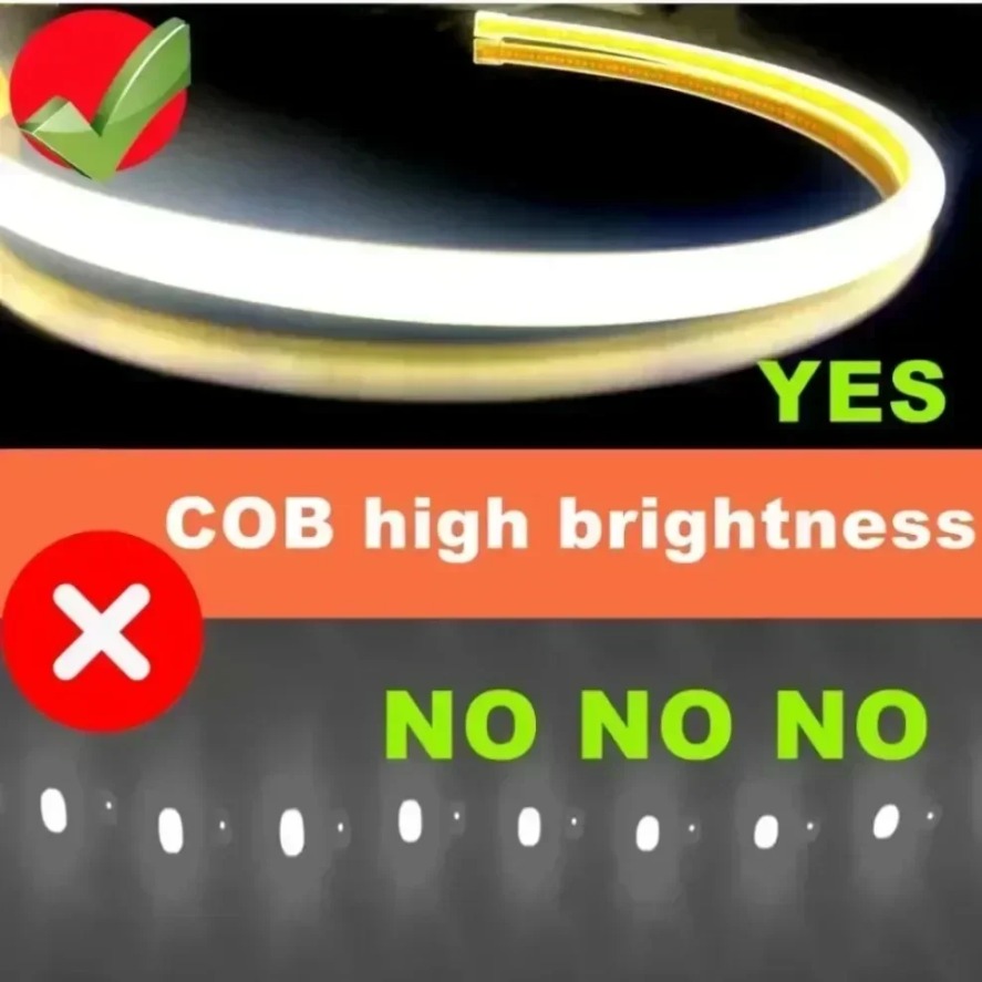 288LEDs/m COB LED Strip 220V D – Outdoor Lighting Restaurant Bewertung und Preis
