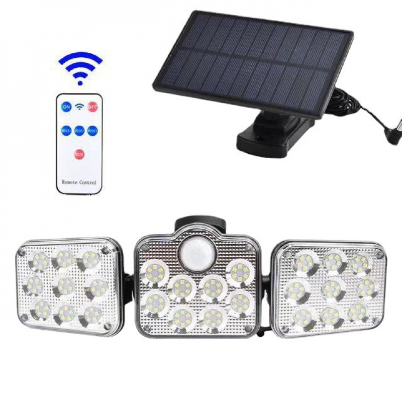 2024 New Release 3-Head LED So – Motion Sensor Outdoor Bewertung und Preis