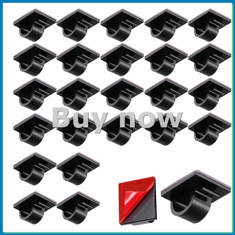 50 Pcs Mini Cable Clips Hooks  – Outdoor Lighting For Christmas Bewertung und Preis