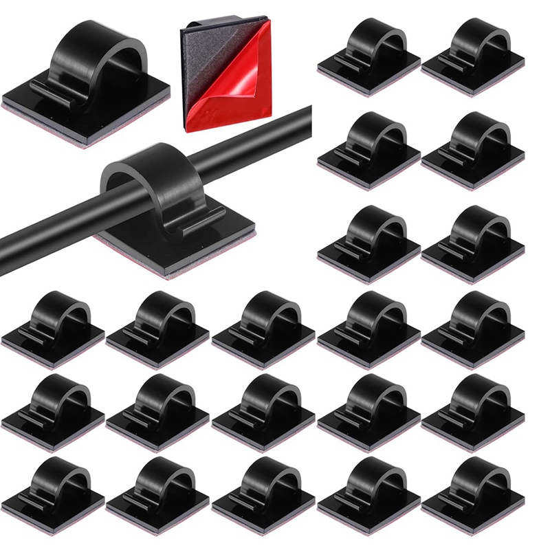 50 Pcs Mini Cable Clips Hooks  – Outdoor Lighting For Christmas Bewertung und Preis