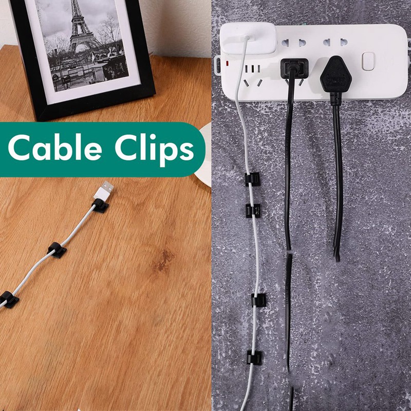 50 Pcs Mini Cable Clips Hooks  – Outdoor Lighting For Christmas Bewertung und Preis