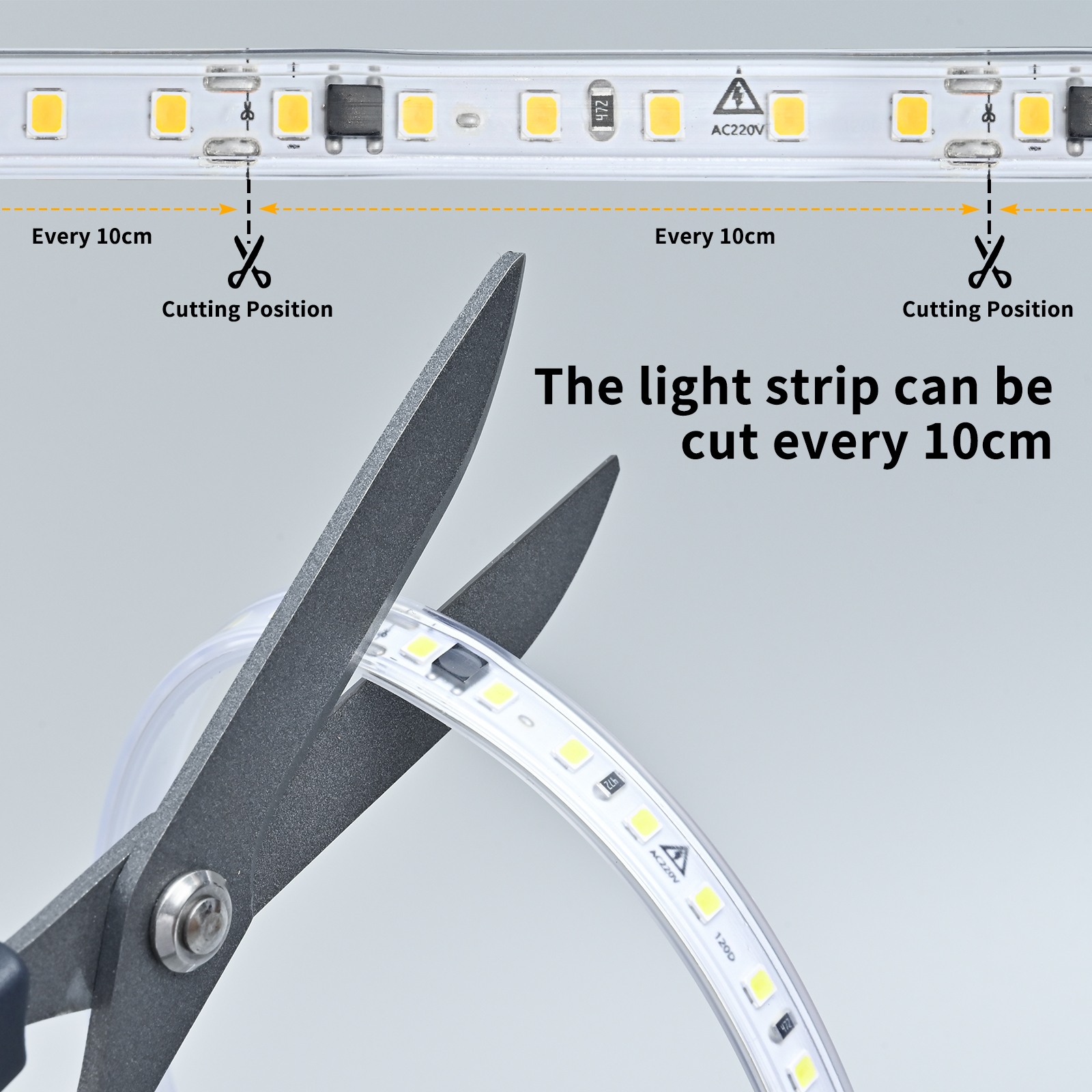 220V Waterproof LED Strip Ligh – Outdoor Lighting Restaurant Bewertung und Preis