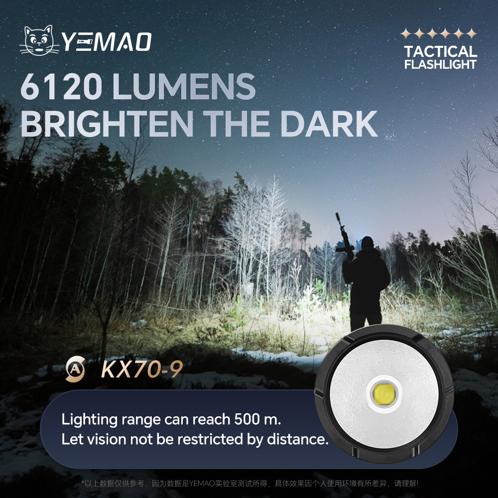YEMAO-A81 6210LM Flashlight, U – Outdoor Lighting Usb Bewertung und Preis
