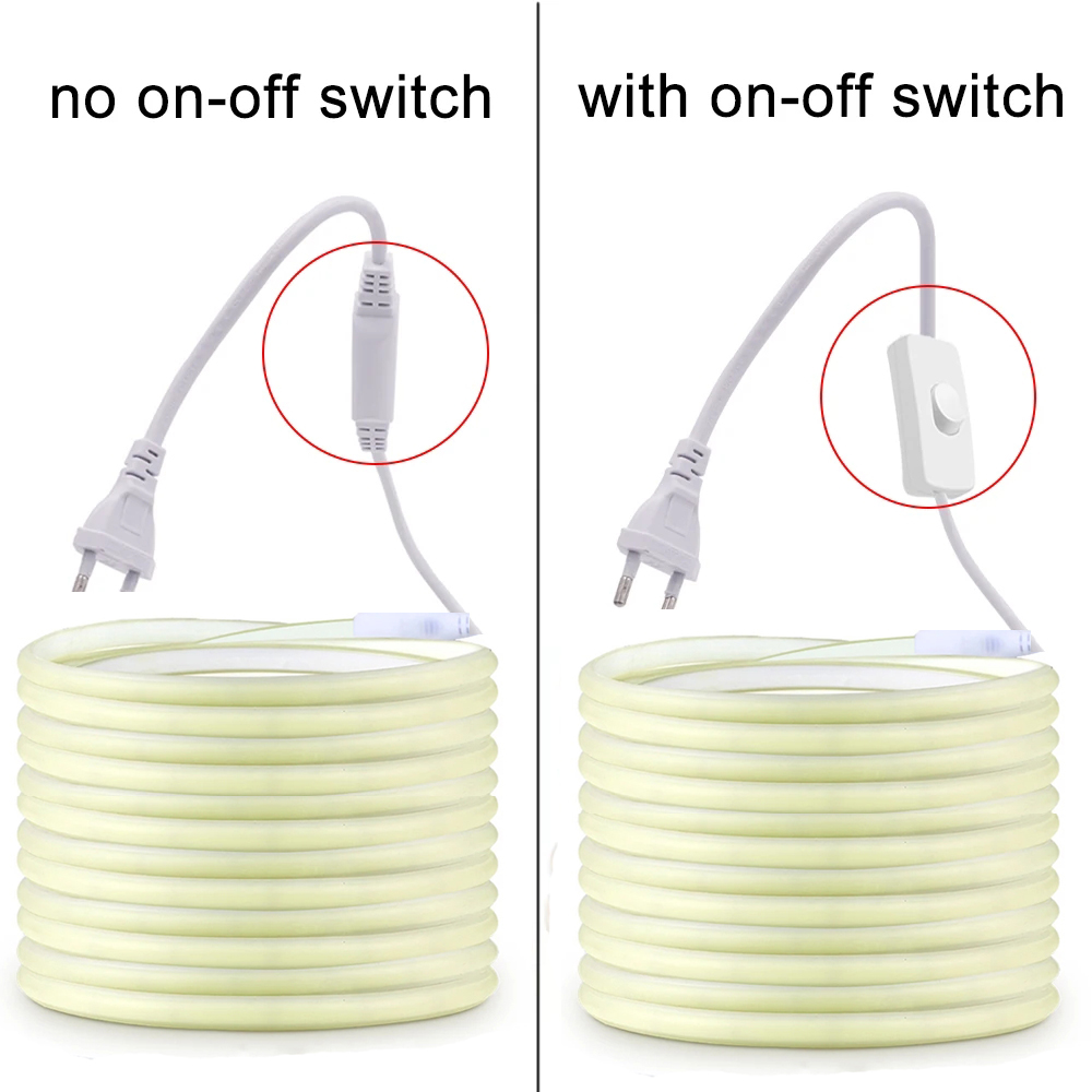 220V Led Strip with ON/OFF Swi – Outdoor Lighting Restaurant Bewertung und Preis