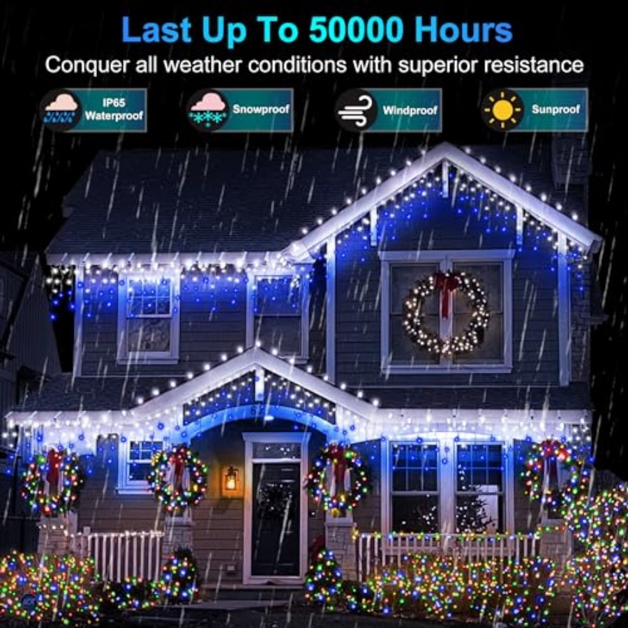 612 LED 60Feet Christmas Light – Outdoor Lighting For Christmas Bewertung und Preis