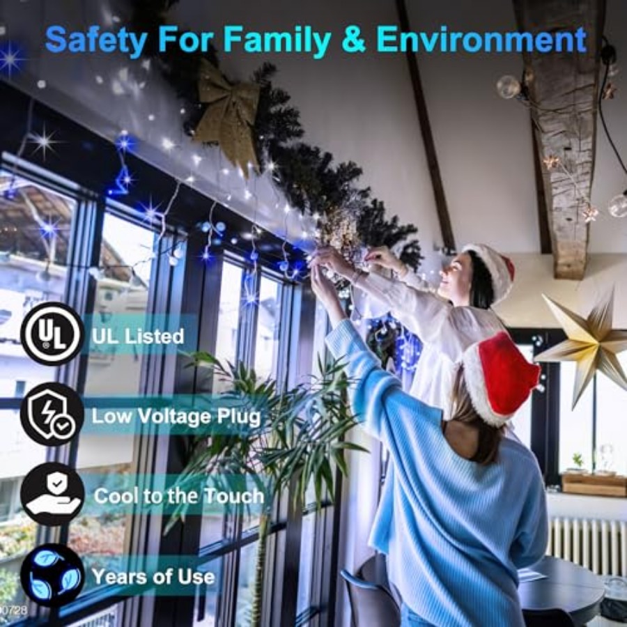 612 LED 60Feet Christmas Light – Outdoor Lighting For Christmas Bewertung und Preis