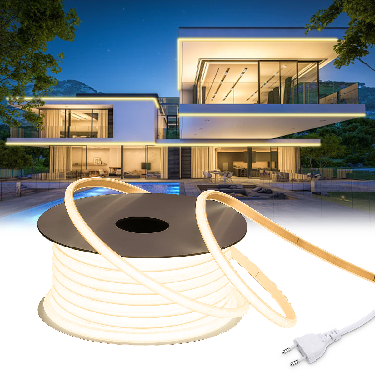 110V 220V Cob LED Tape Outdoor – Outdoor Lighting Restaurant Bewertung und Preis