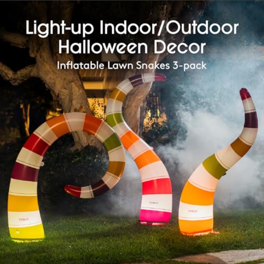 Giant Inflatable Light-Up Yard – Outdoor Lighting Halloween Bewertung und Preis