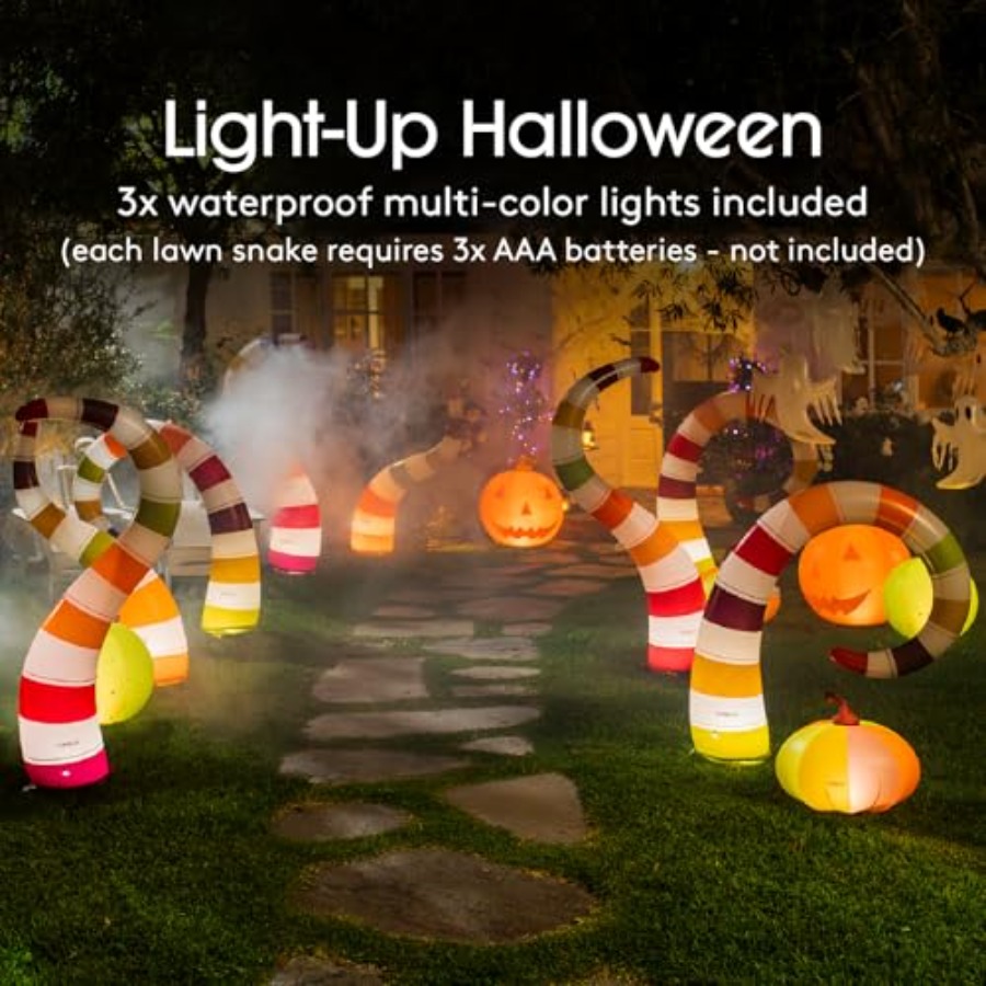 Giant Inflatable Light-Up Yard – Outdoor Lighting Halloween Bewertung und Preis