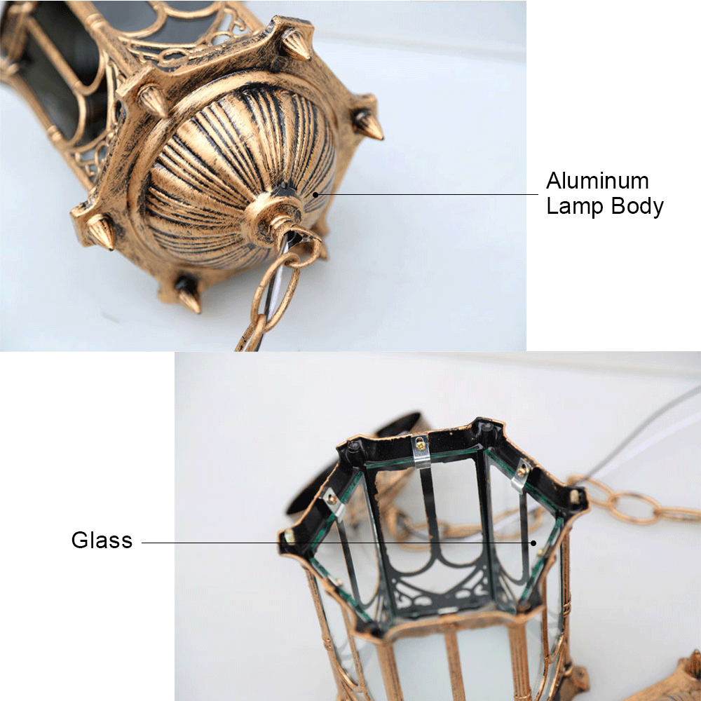 SANDIY Outdoor Pendant Lamp Re – Outdoor Lighting Restaurant Bewertung und Preis