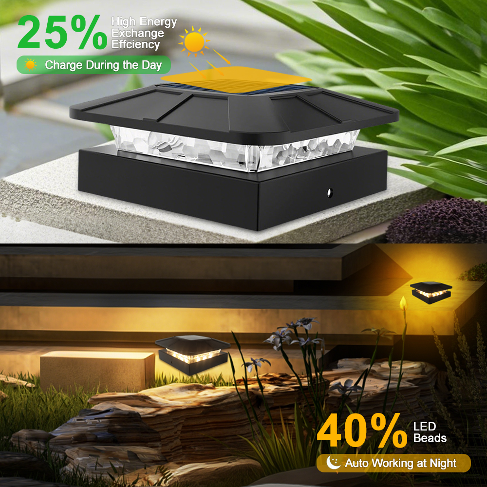 Outdoor Solar Post Cap Lights  – Post Cap Light Bewertung und Preis