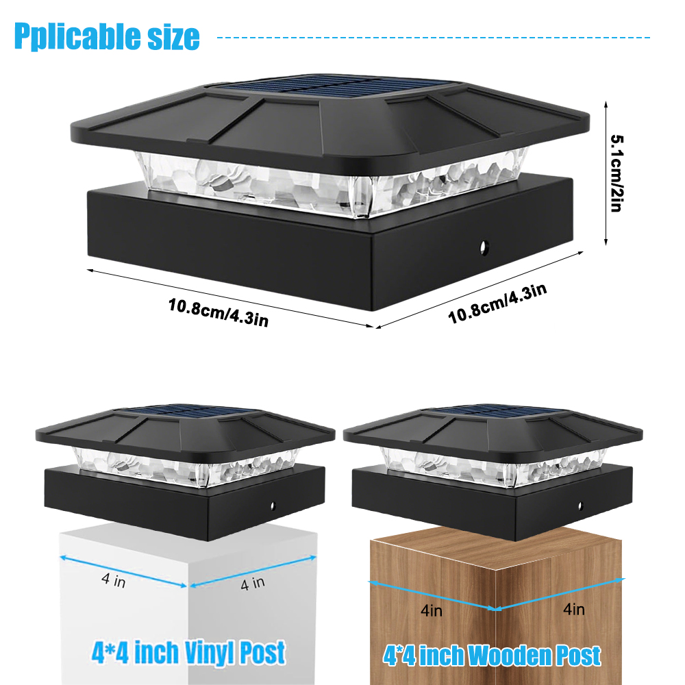 Outdoor Solar Post Cap Lights  – Post Cap Light Bewertung und Preis