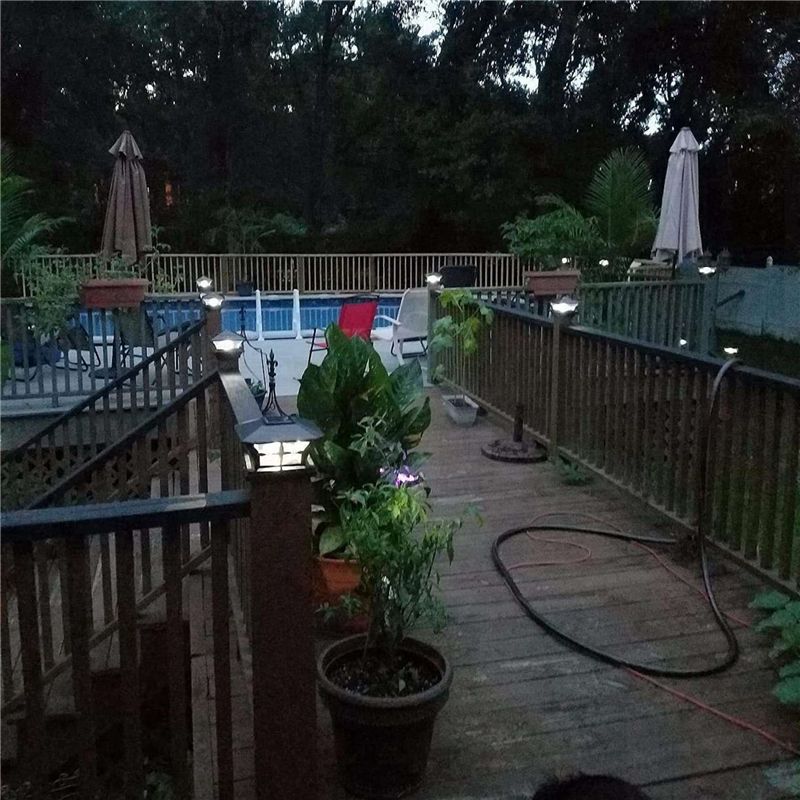 New 4X Solar Post Cap Lights 2 – Post Cap Light Bewertung und Preis