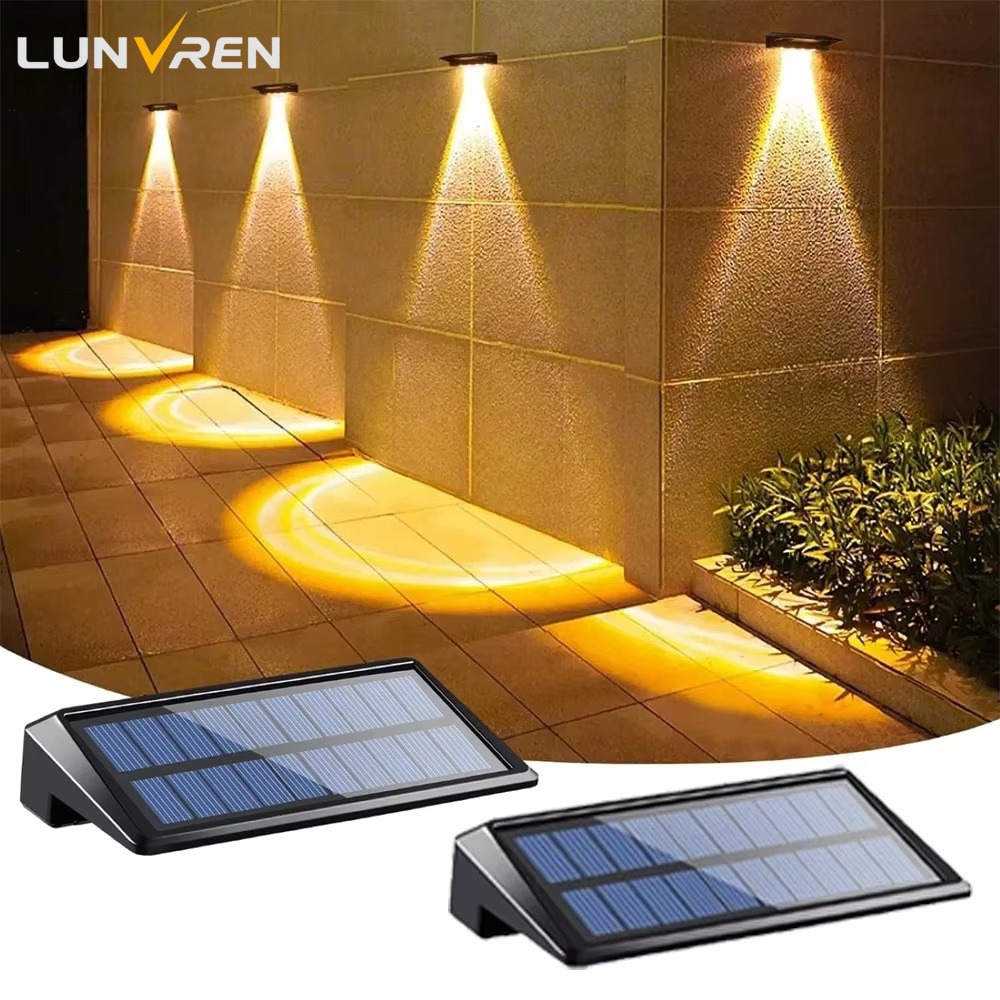 2 Pack Solar Wall Lights 4 LED – Post Cap Light Bewertung und Preis