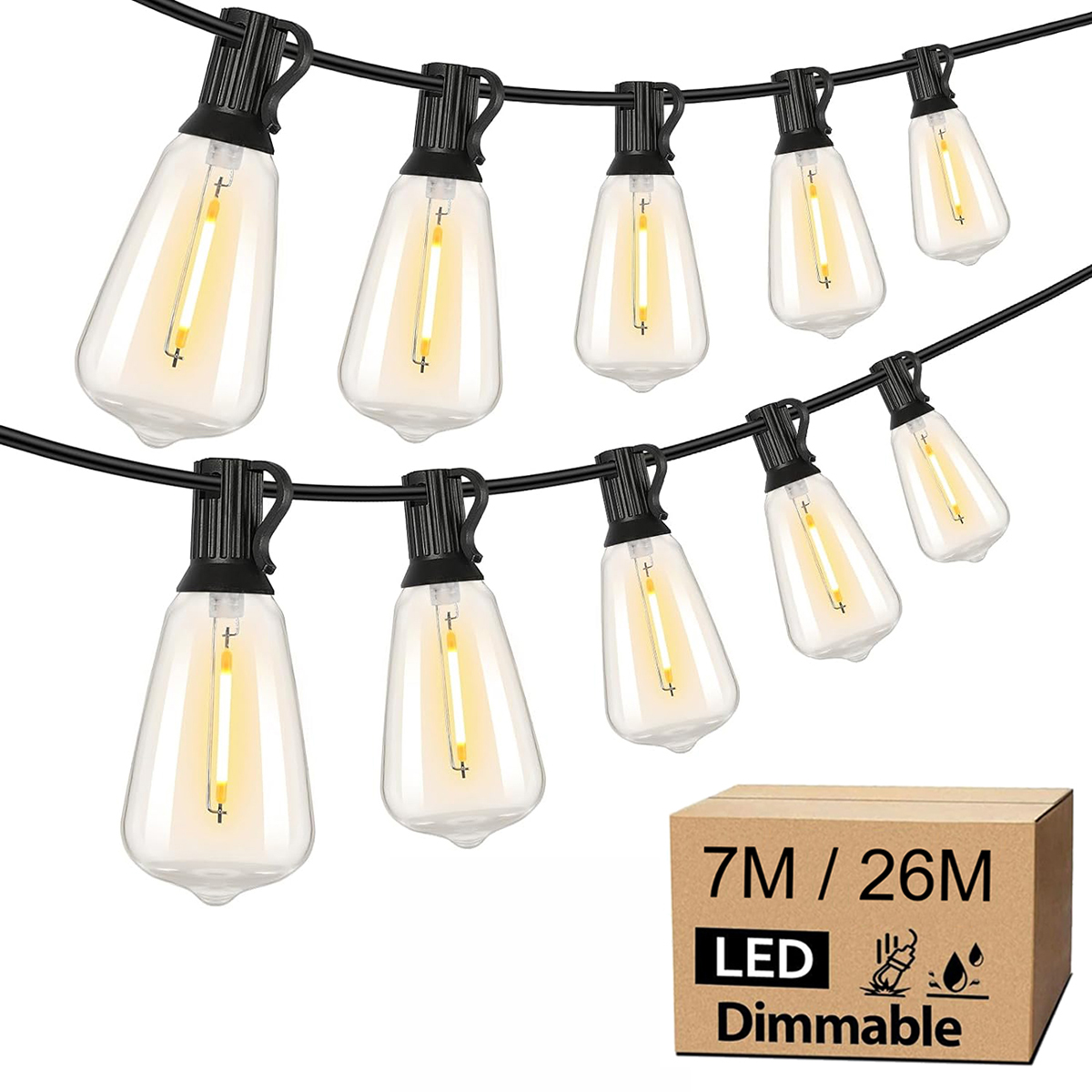 LED String Lights LED Outdoor  – Outdoor Lighting Driveway Bewertung und Preis