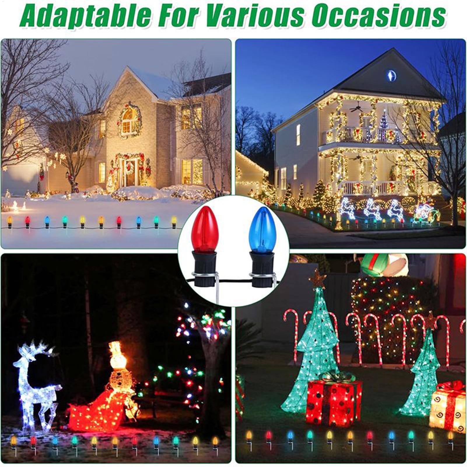 Christmas Light Stakes For Yar – Outdoor Lighting For Christmas Bewertung und Preis