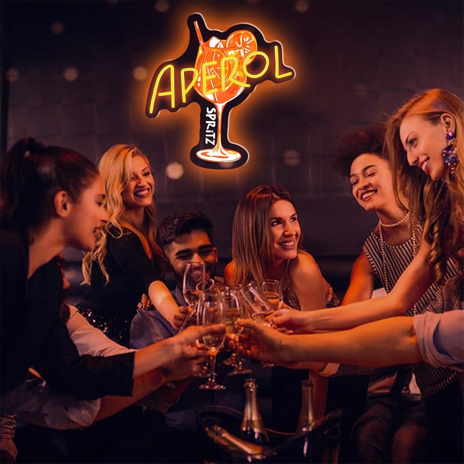 Orange/Aperol Spritz Neon Sign – Outdoor Lighting Restaurant Bewertung und Preis
