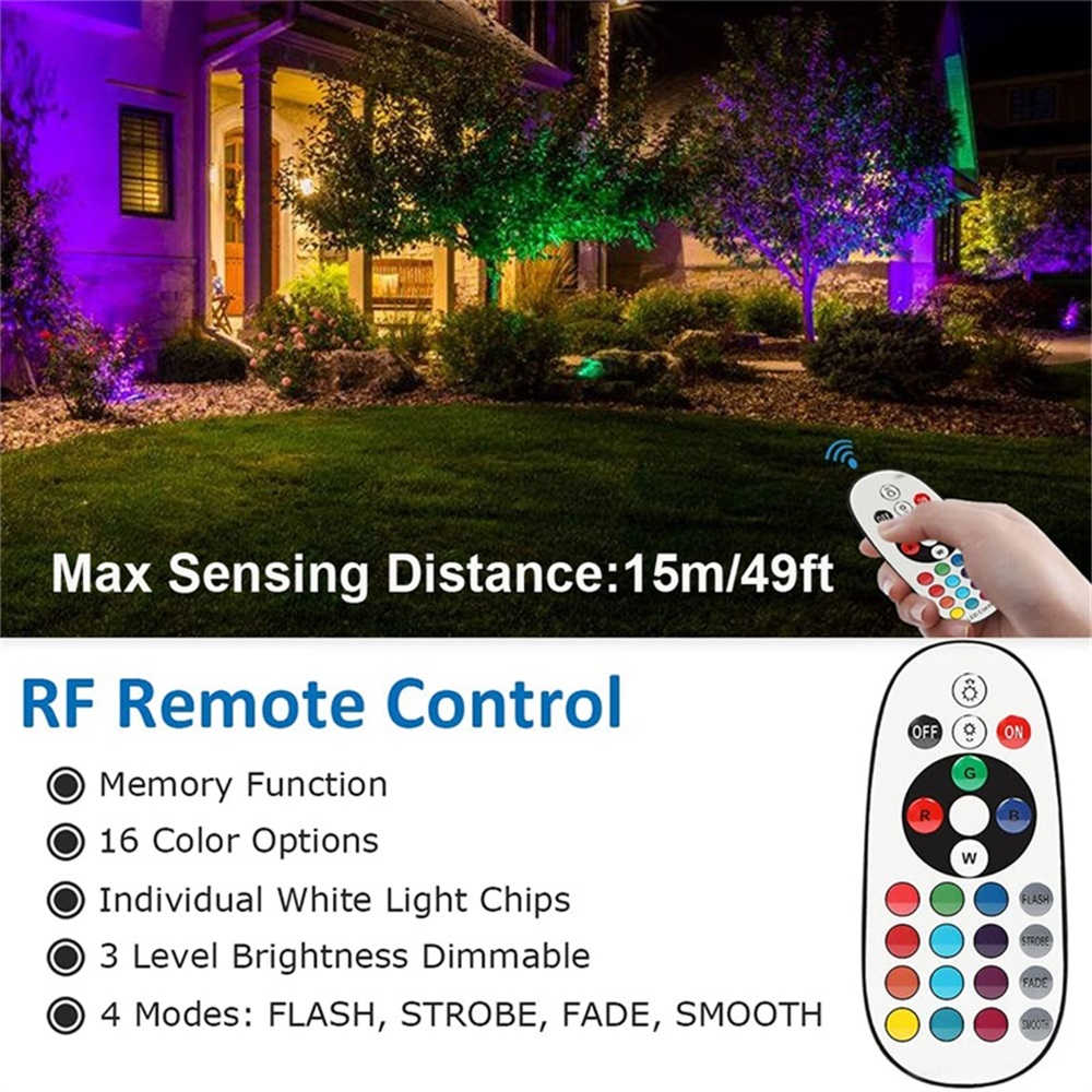 RGBW Landscape Lighting 10W wi – Outdoor Lighting Ip65 Bewertung und Preis
