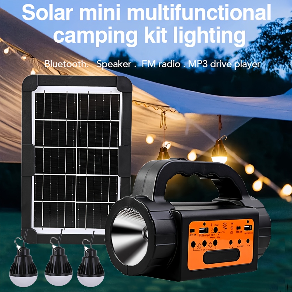 Solar Rechargeable Camping Lig – Outdoor Lighting Usb Bewertung und Preis