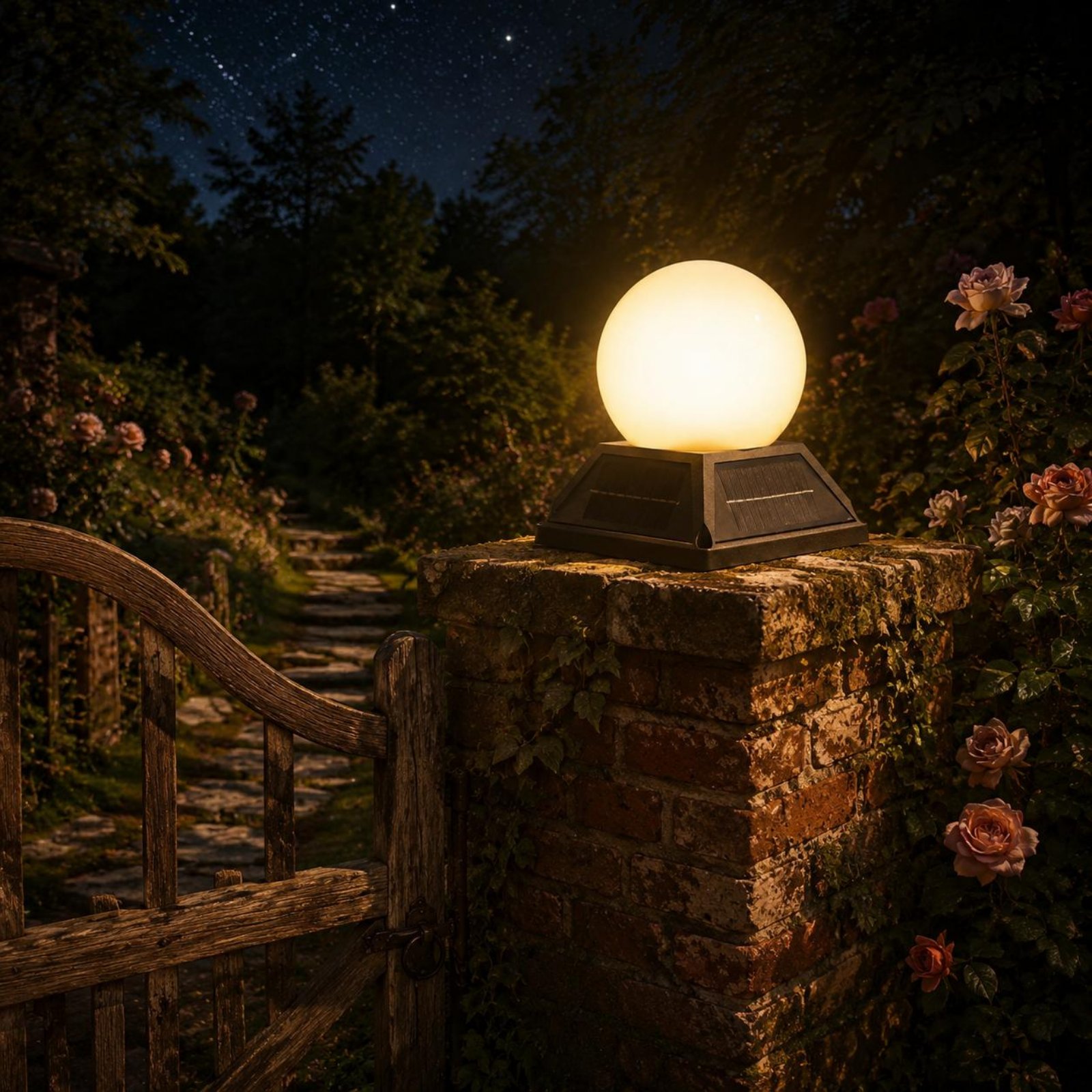 Solar Post Cap Light Wireless  – Outdoor Lighting Ip65 Bewertung und Preis