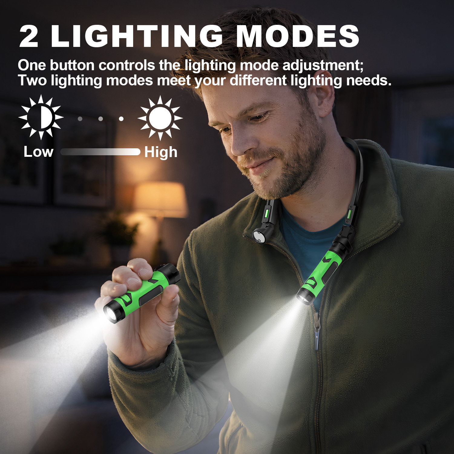 USB Rechargeable LED Neck Ligh – Outdoor Lighting Usb Bewertung und Preis