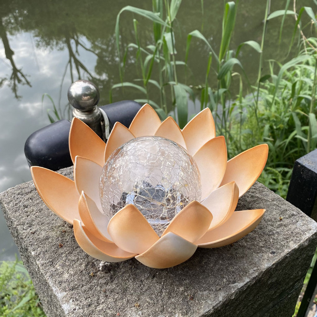 Lotus Shaped Garden Solar Ligh – Outdoor Lighting For Christmas Bewertung und Preis