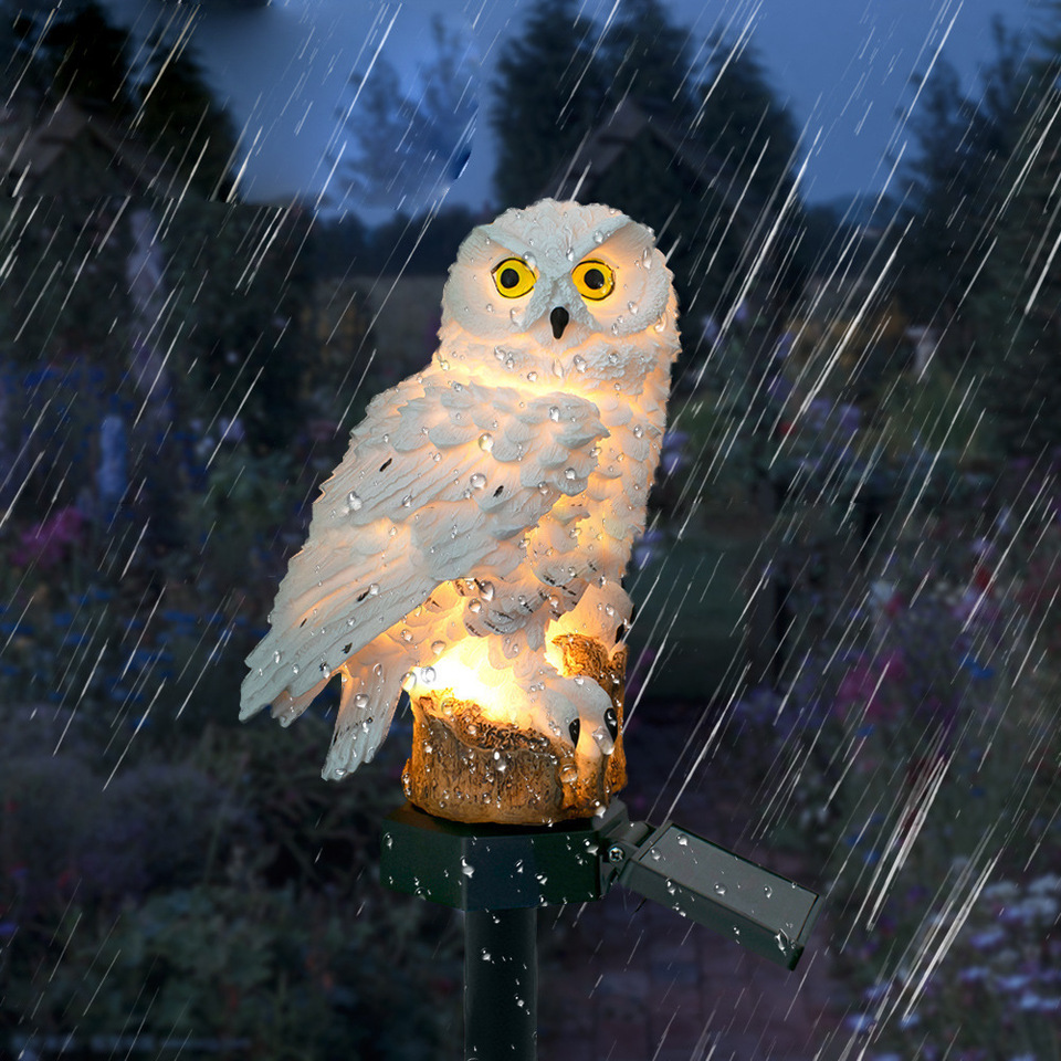 Solar Owl Statue Garden Light  – Outdoor Lighting Ip65 Bewertung und Preis
