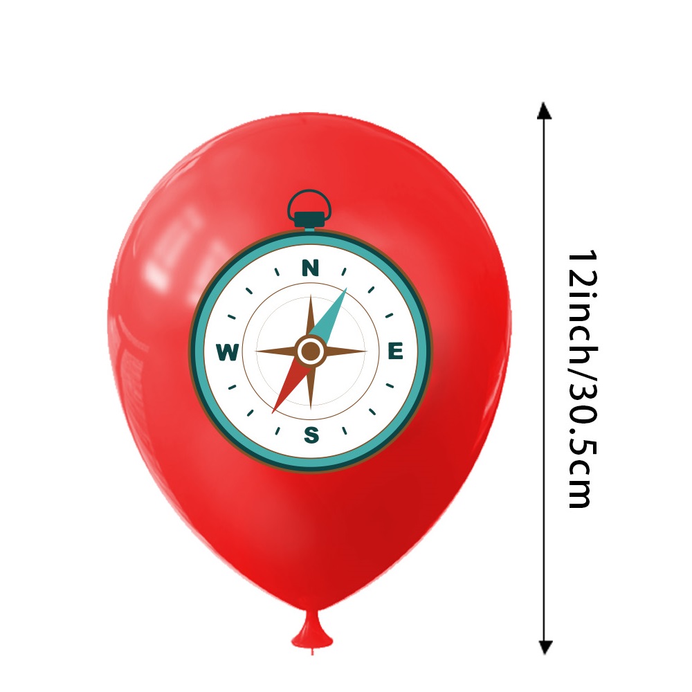 9pcs Happy Camping Balloon, Ou - Outdoor Adventure Girls recensie en prijs