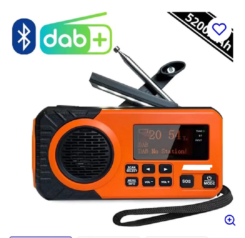 DAB/DAB+/FM Digital Radio with – Fire Torch Solar Bewertung und Preis