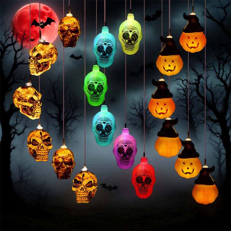Halloween Solar Skull Ghost St – Outdoor Lighting Halloween Bewertung und Preis