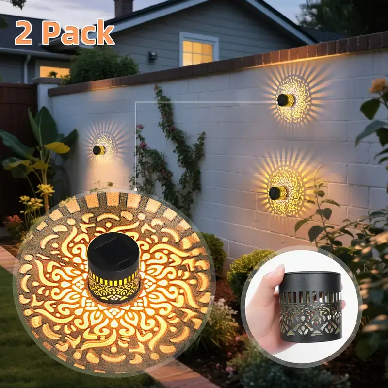 Solar Wall Lights solar hollow – Outdoor Lighting For Christmas Bewertung und Preis