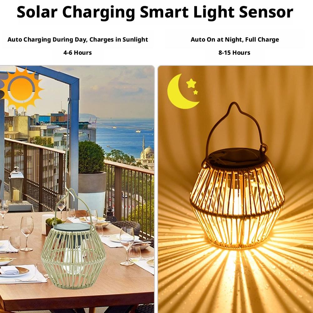 IP65 Waterproof Solar Rattan L – Outdoor Lighting Ip65 Bewertung und Preis