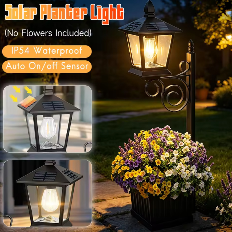 2-in-1 Solar Garden Planter La – Wall Lighting Outdoor Bewertung und Preis