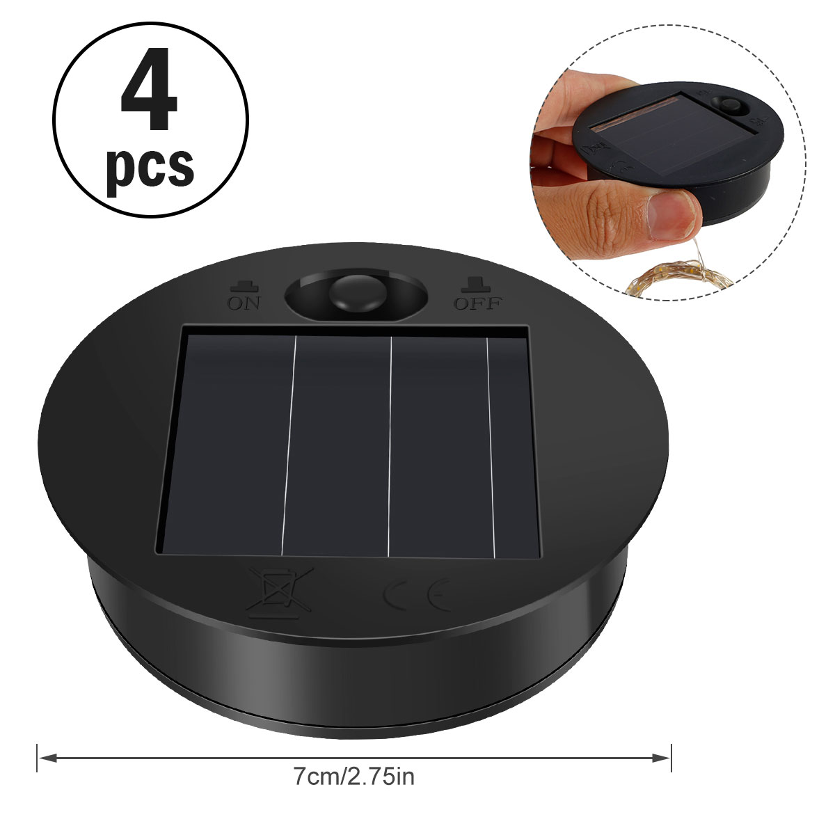 Solar Lantern Light Replacemen – Post Cap Light Bewertung und Preis