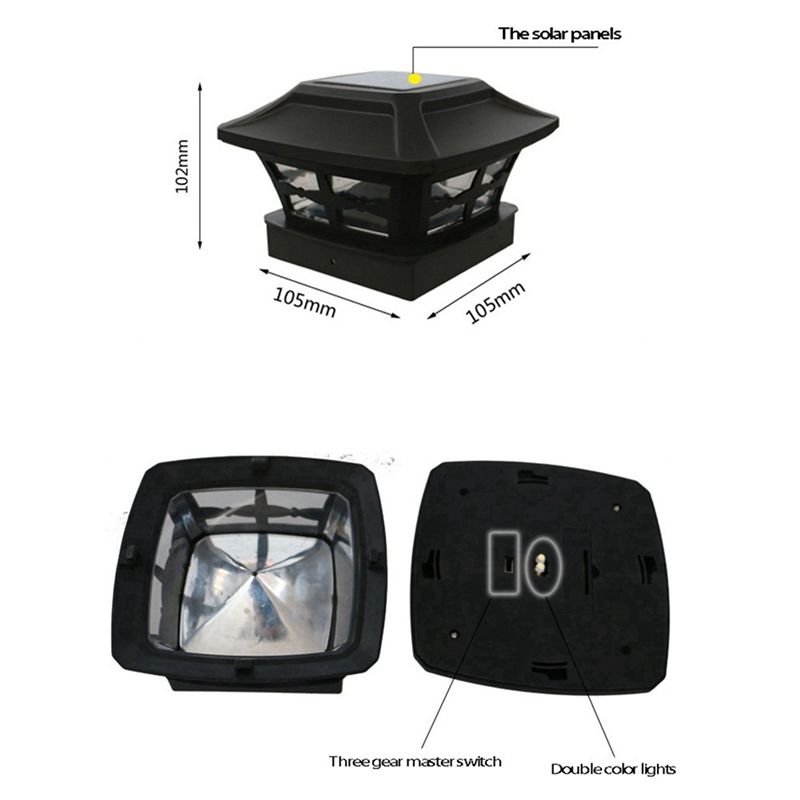 LICE-2X Solar Post Cap Lights  – Post Cap Light Bewertung und Preis
