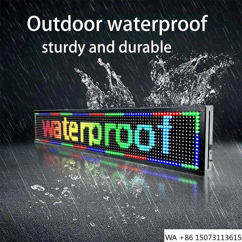 Custom Indoor Outdoor LED Disp – Wall Lighting Outdoor Bewertung und Preis