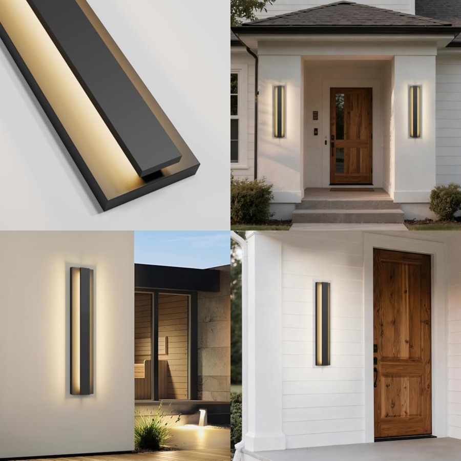 LamQee 23.6 ch Modern Outdoor  – Wall Lighting Outdoor Bewertung und Preis