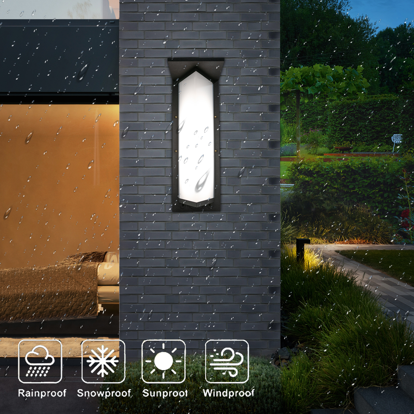 IP55 Waterproof LED Outdoor Wa – Wall Lighting Outdoor Bewertung und Preis