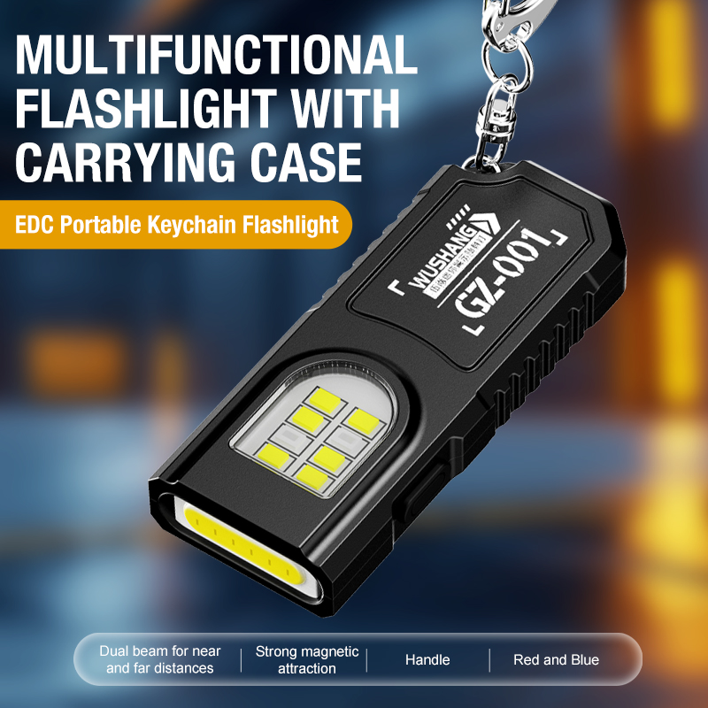 Portable Keychain LED COB Flas – Outdoor Lighting Usb Bewertung und Preis