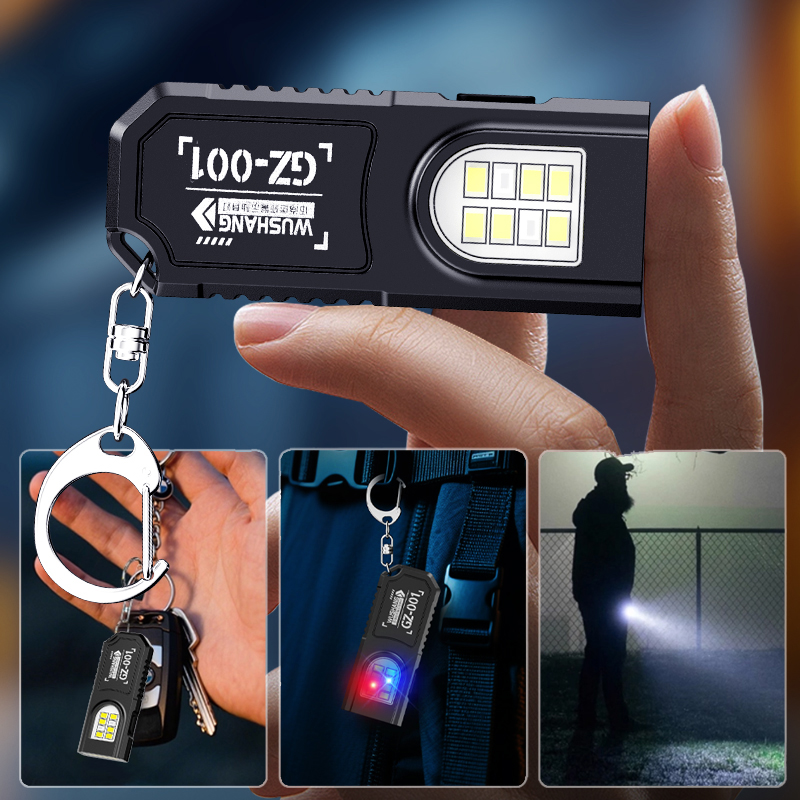 Portable Keychain LED COB Flas – Outdoor Lighting Usb Bewertung und Preis