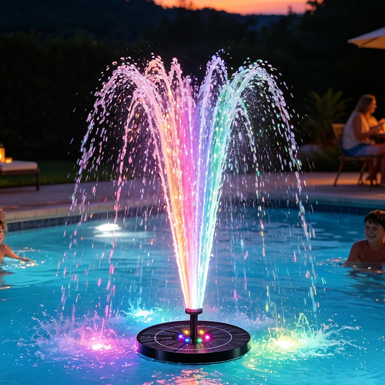 Floating Solar Bird Bath Fount – Outdoor Lighting Under Pergola Bewertung und Preis