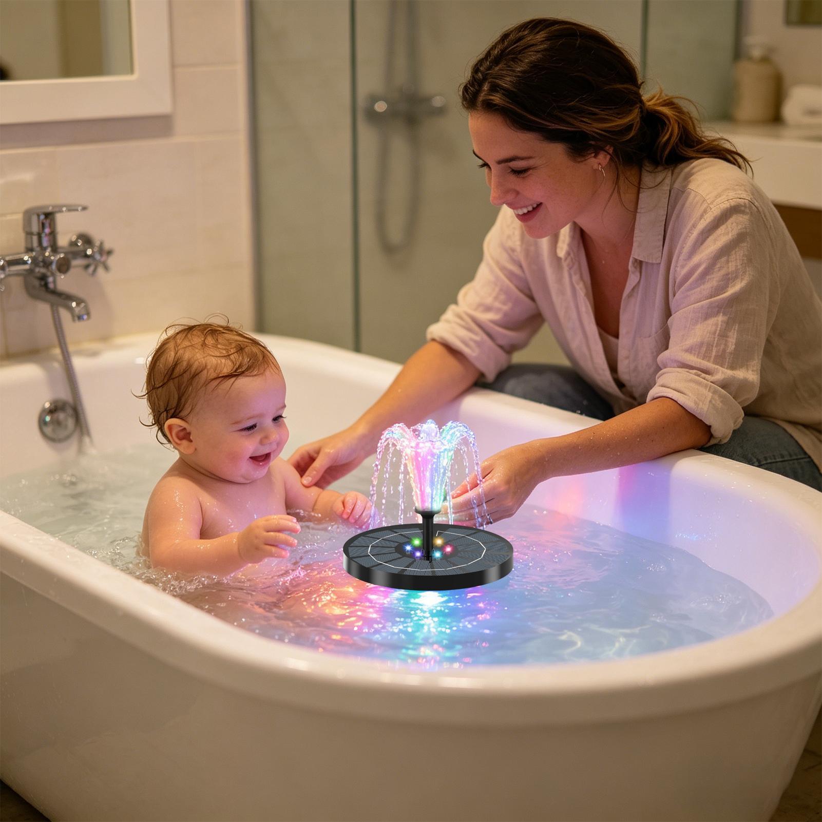 Floating Solar Bird Bath Fount – Outdoor Lighting Under Pergola Bewertung und Preis