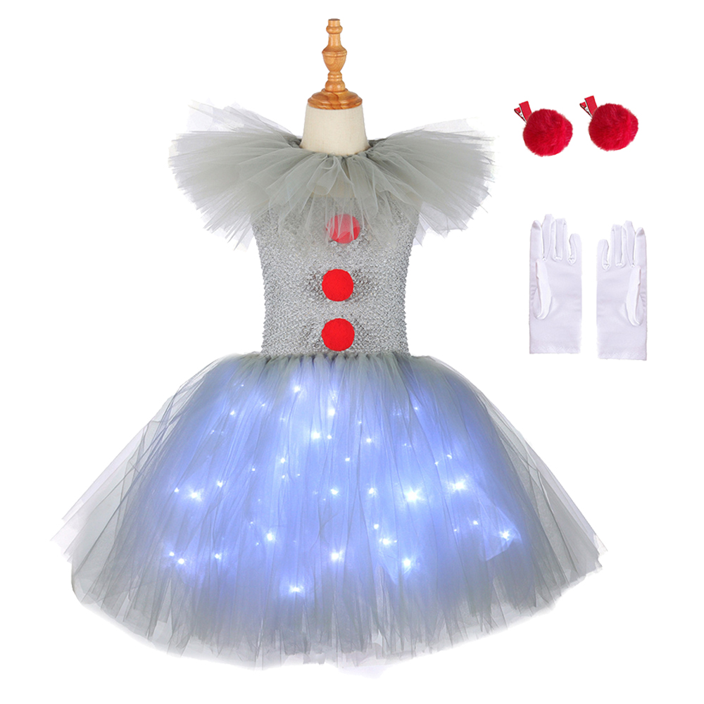 Gray Joker Girls Halloween LED – Outdoor Lighting Halloween Bewertung und Preis