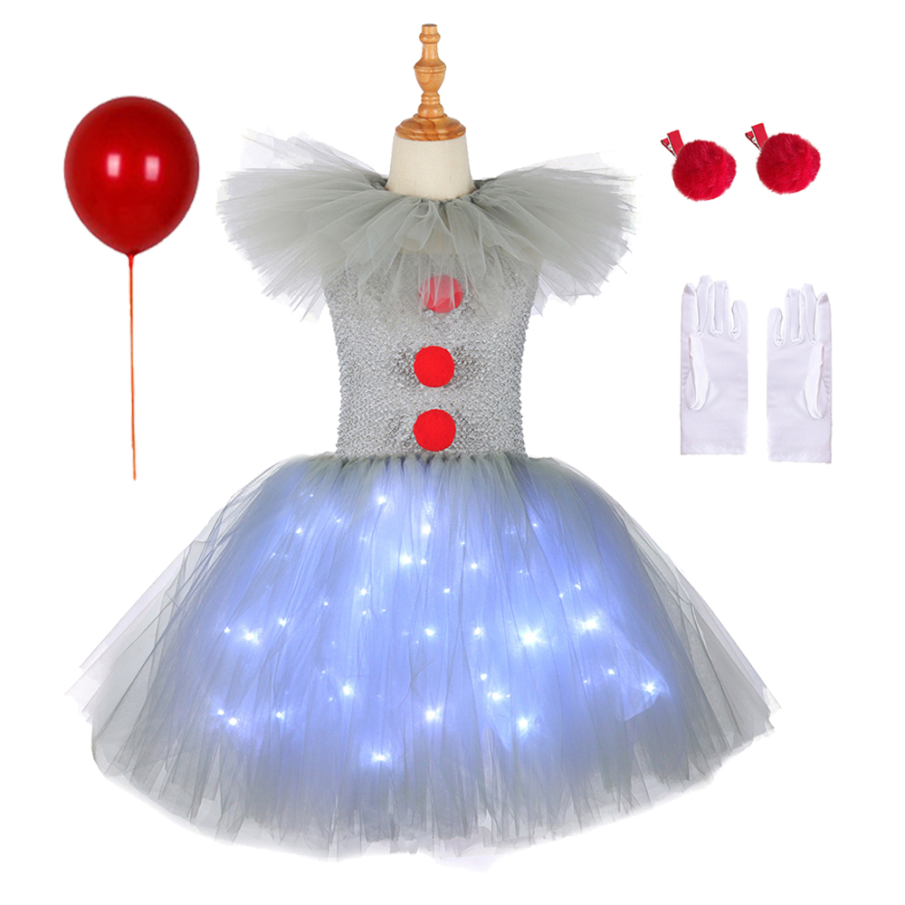 Gray Joker Girls Halloween LED – Outdoor Lighting Halloween Bewertung und Preis