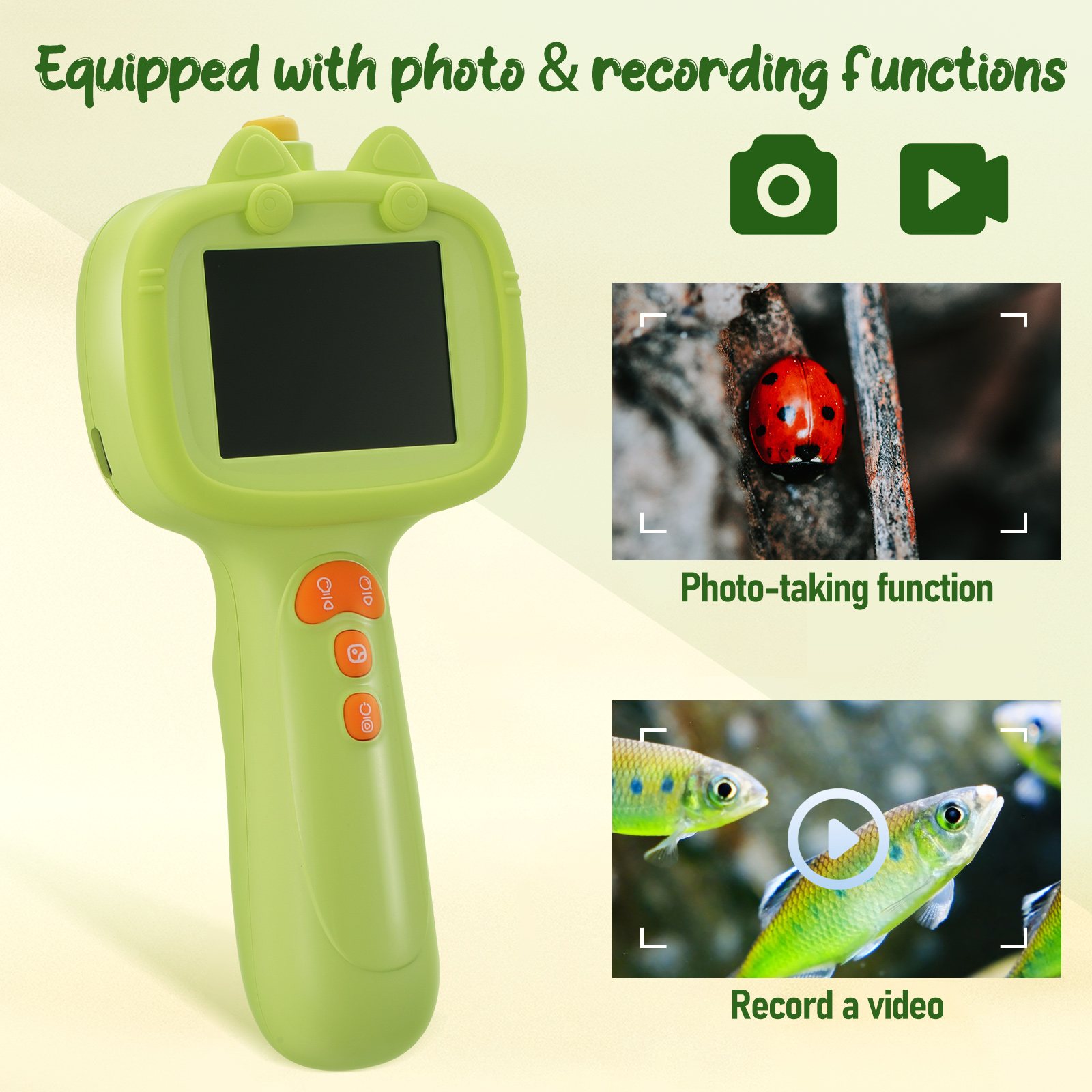 Kids Camera Borescope with Lig - Outdoor Adventure Girls recensie en prijs
