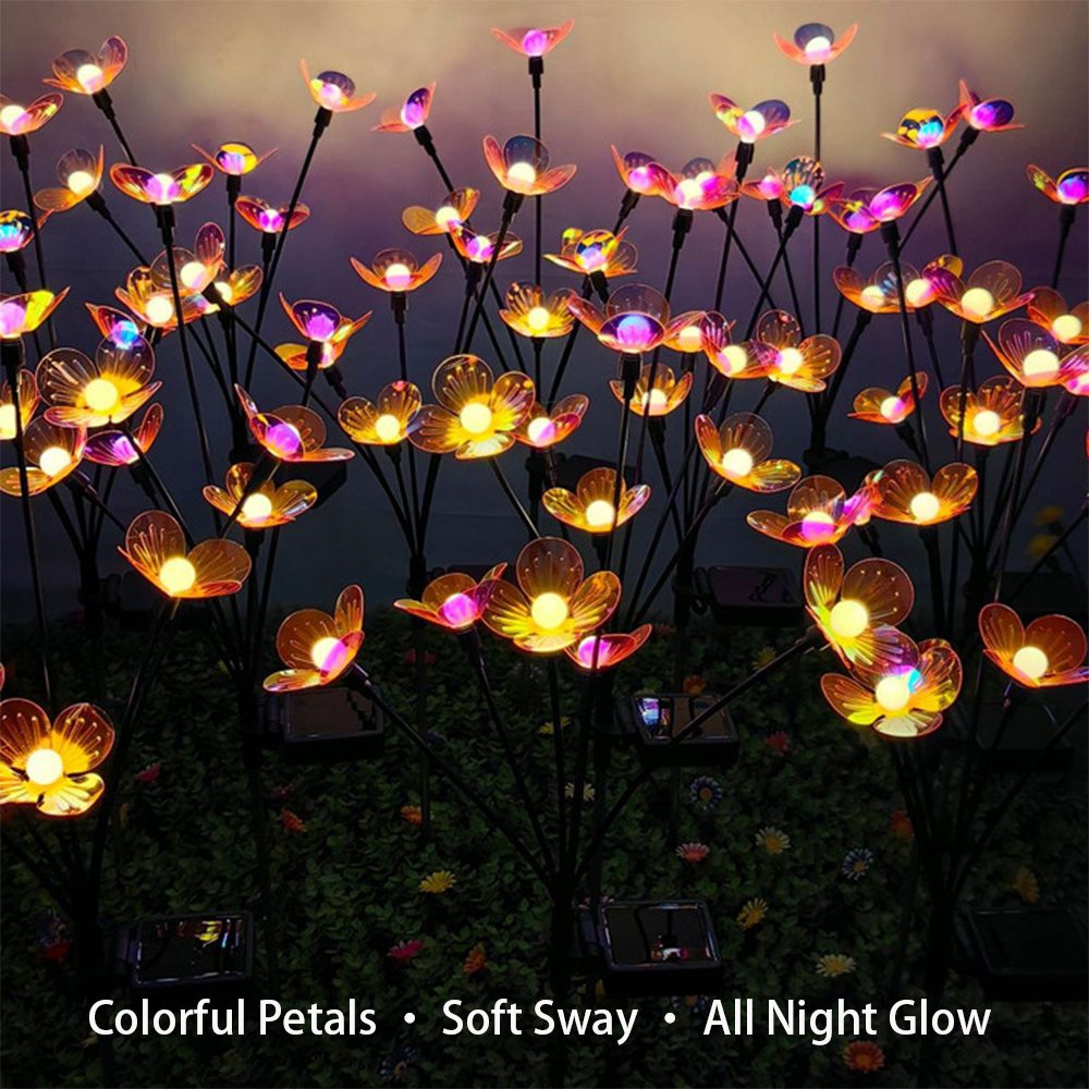 Solar Garden Flower Lights – C – Color Changing Outdoor Bewertung und Preis