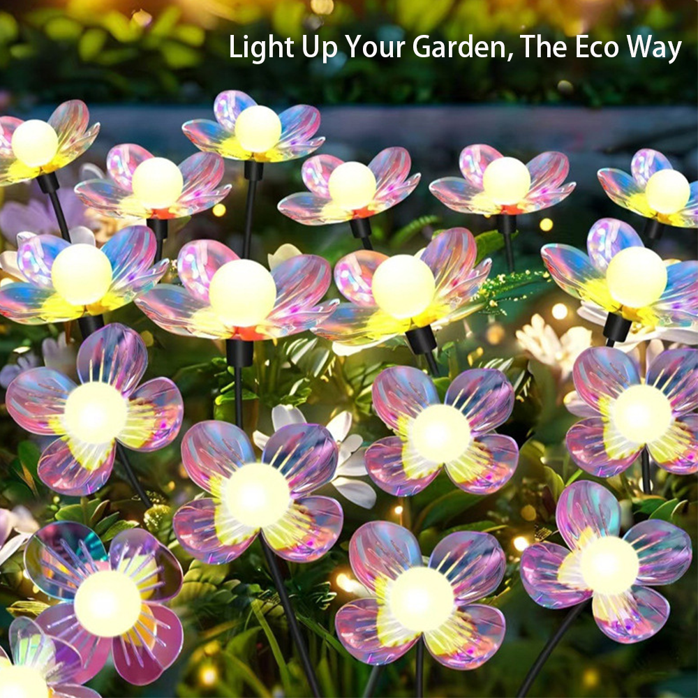 Solar Garden Flower Lights – C – Color Changing Outdoor Bewertung und Preis